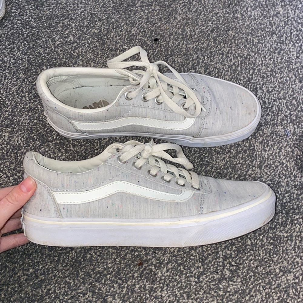 Grey vans